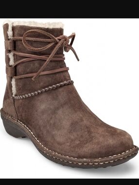 UGG Women Caspia Leather Boots Size 8